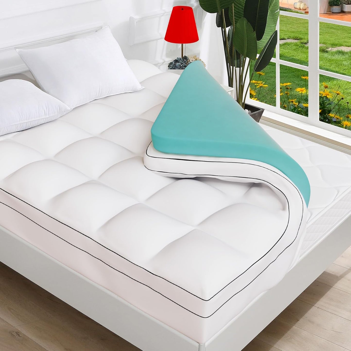 Cubrecolchón de Memory Foam - Doble Capa