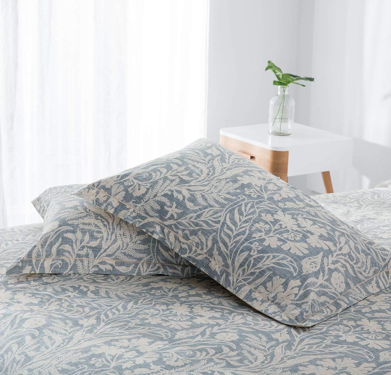 Set de 1 funda de duvet y 2 fundas de almohada fabricado con algodón de 600 hilos - Dulces Bed & Home