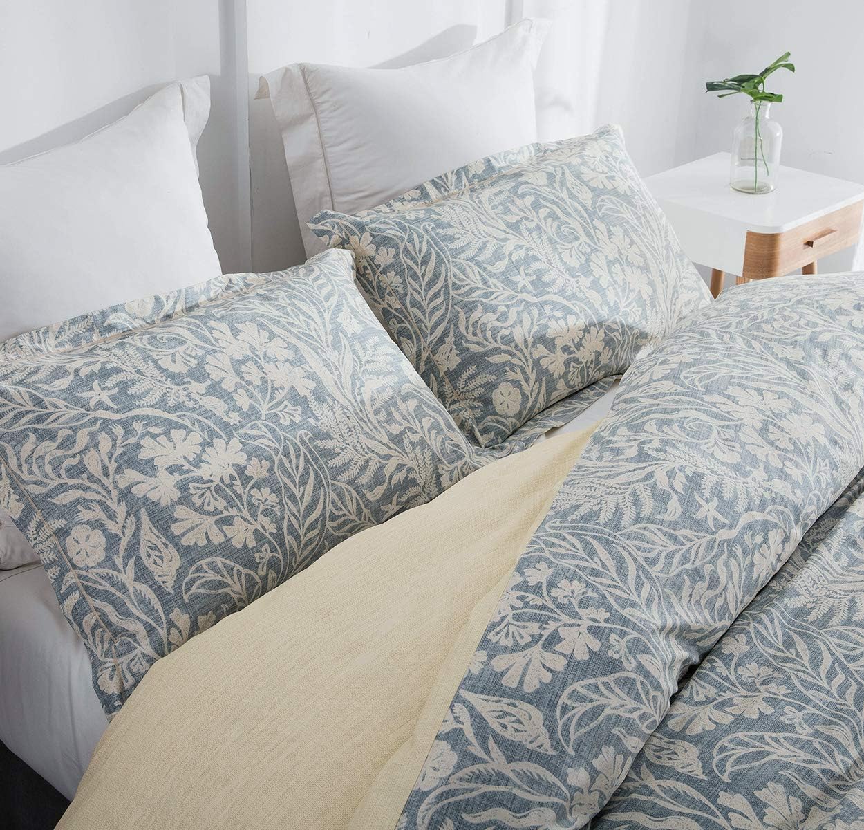 Set de 1 funda de duvet y 2 fundas de almohada fabricado con algodón de 600 hilos - Dulces Bed & Home
