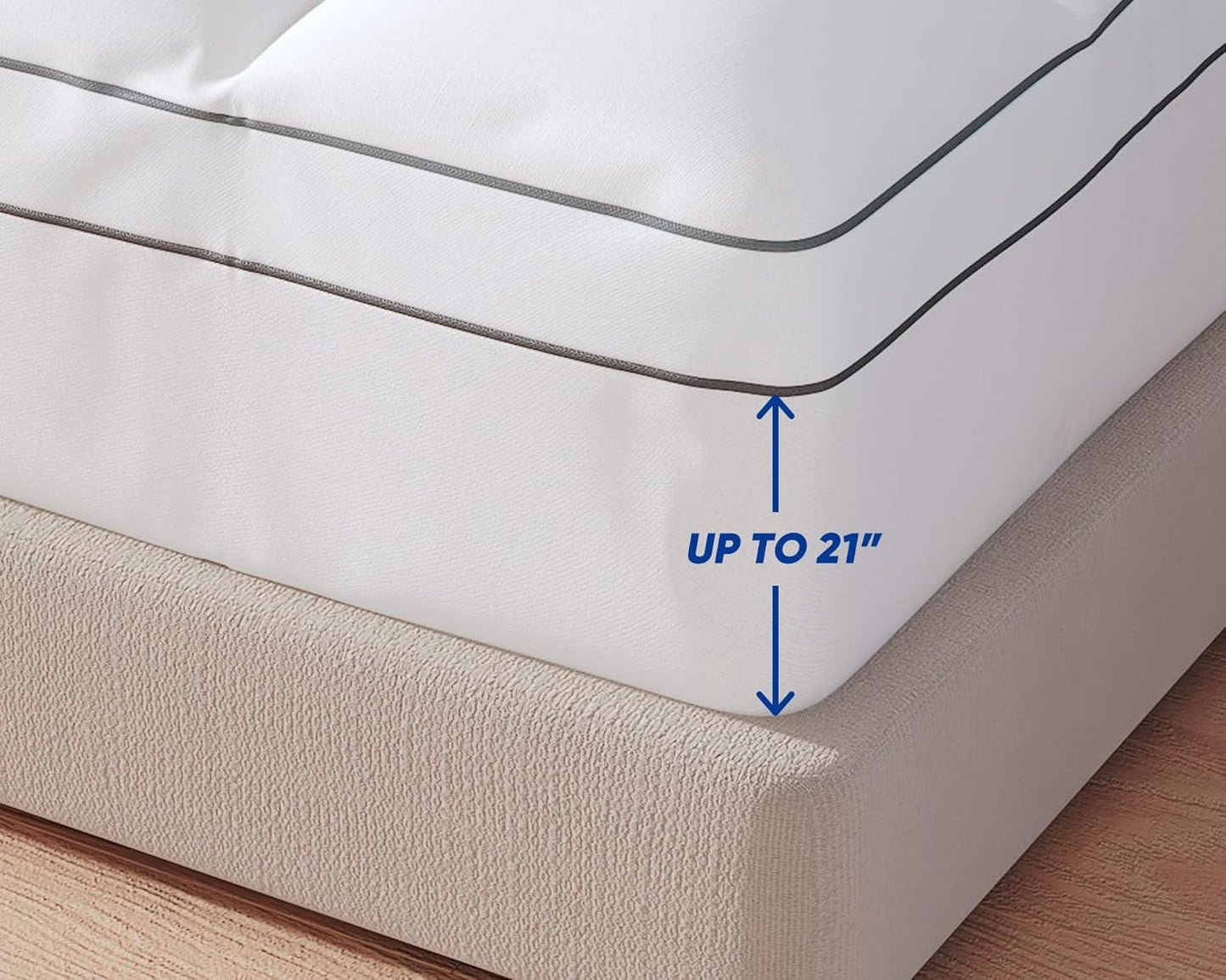 Cubrecolchón de Memory Foam - Doble Capa