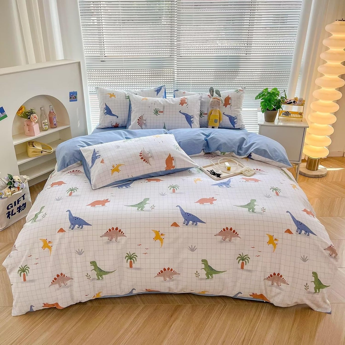 Juego de funda de duvet de dinosaurios - Dulces Bed & Home