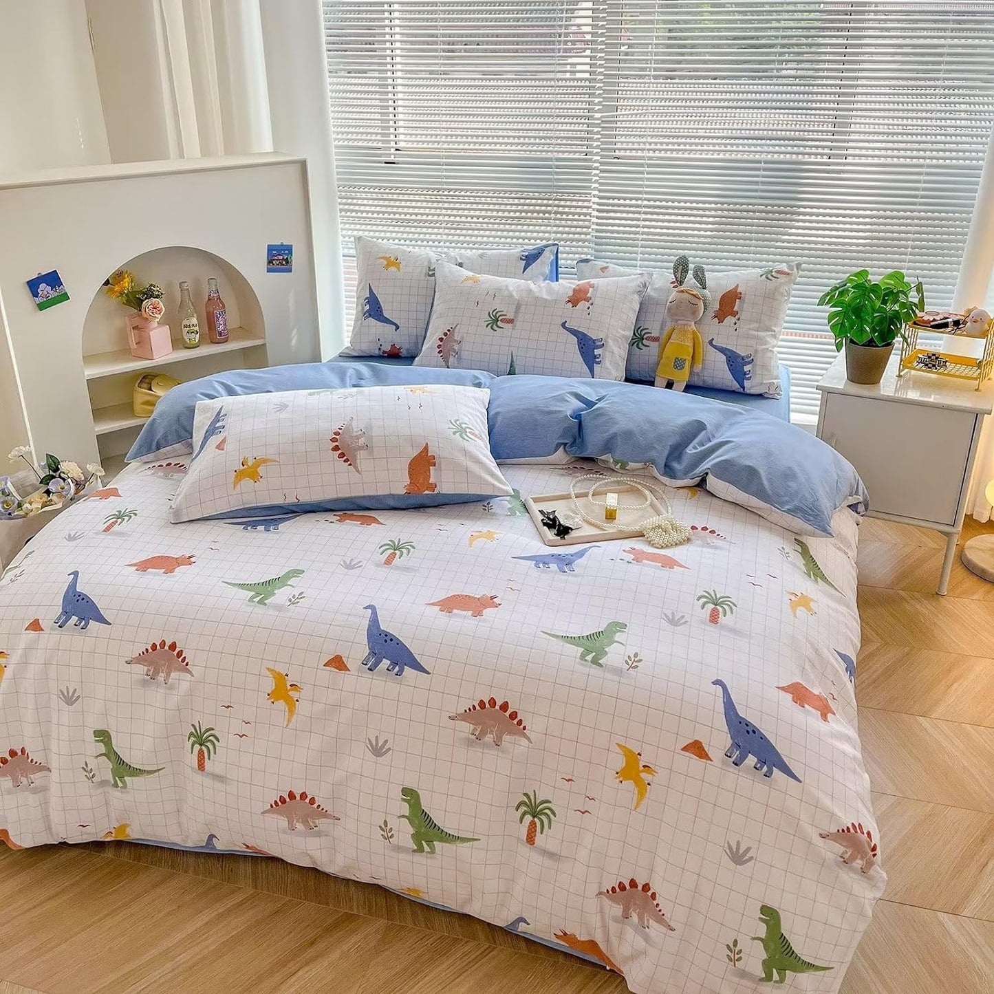 Juego de funda de duvet de dinosaurios - Dulces Bed & Home