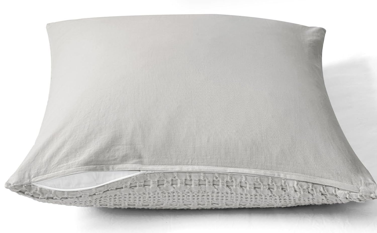 Funda para almohada decorativa gris claro - Dulces Bed & Home