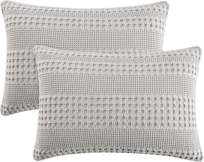 Funda para almohada decorativa gris claro - Dulces Bed & Home