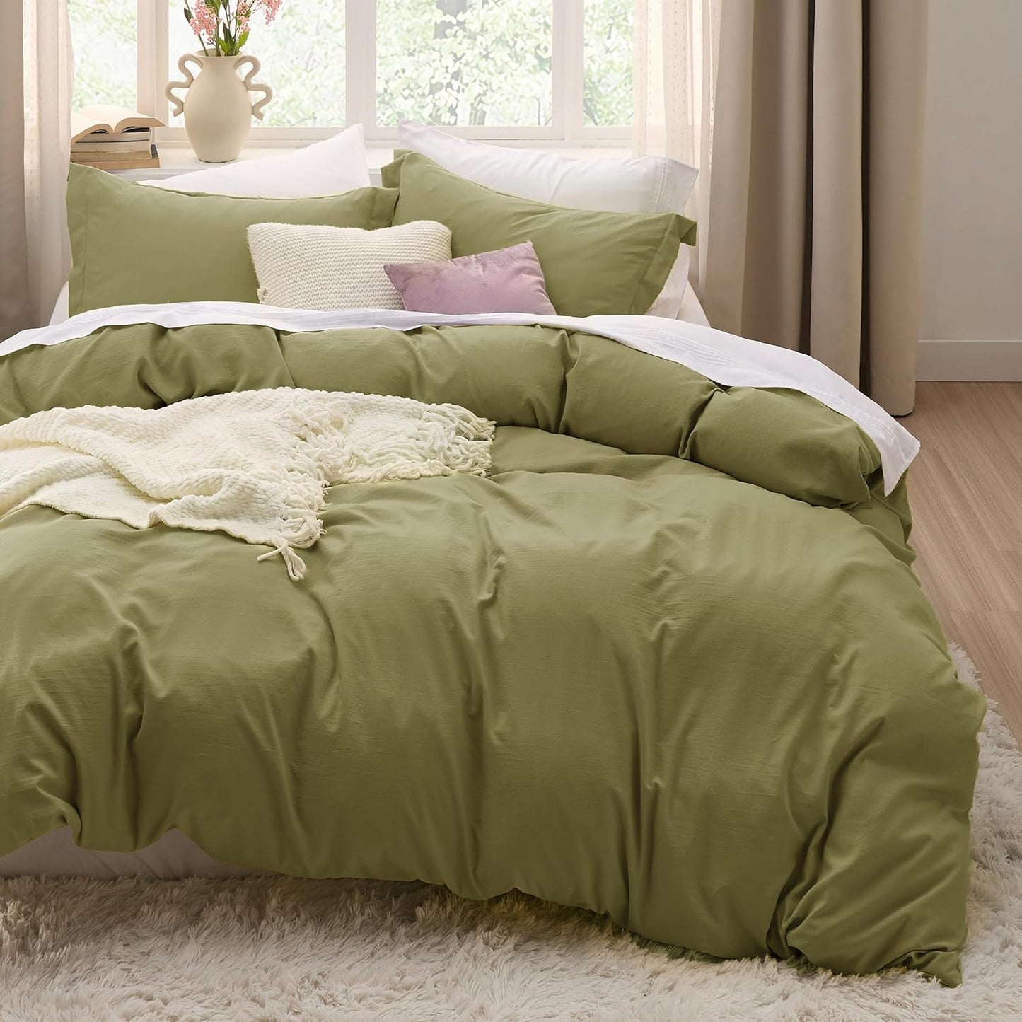 Funda de duvet suave con cierre de cremallera - Dulces Bed & Home