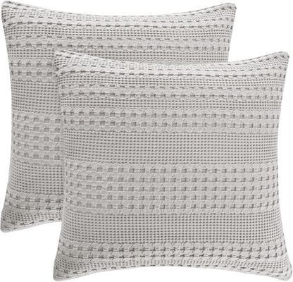 Funda para almohada decorativa gris claro - Dulces Bed & Home