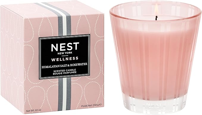 Vela Aromática Nest - Sal y Agua de Rosas del Himalaya