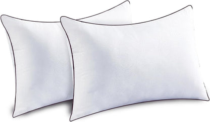 Almohada completa refrescante y de apoyo, Pack de 2 o 4 para personas que duermen de lado o boca arriba - Dulces Bed & Home