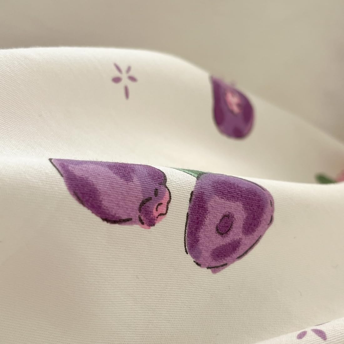 Juego de funda de duvet con estampado de blueberry 100% algodón - Dulces Bed & Home