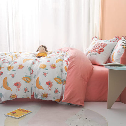 Funda de duvet 100% algodón con diseño frutal - Dulces Bed & Home