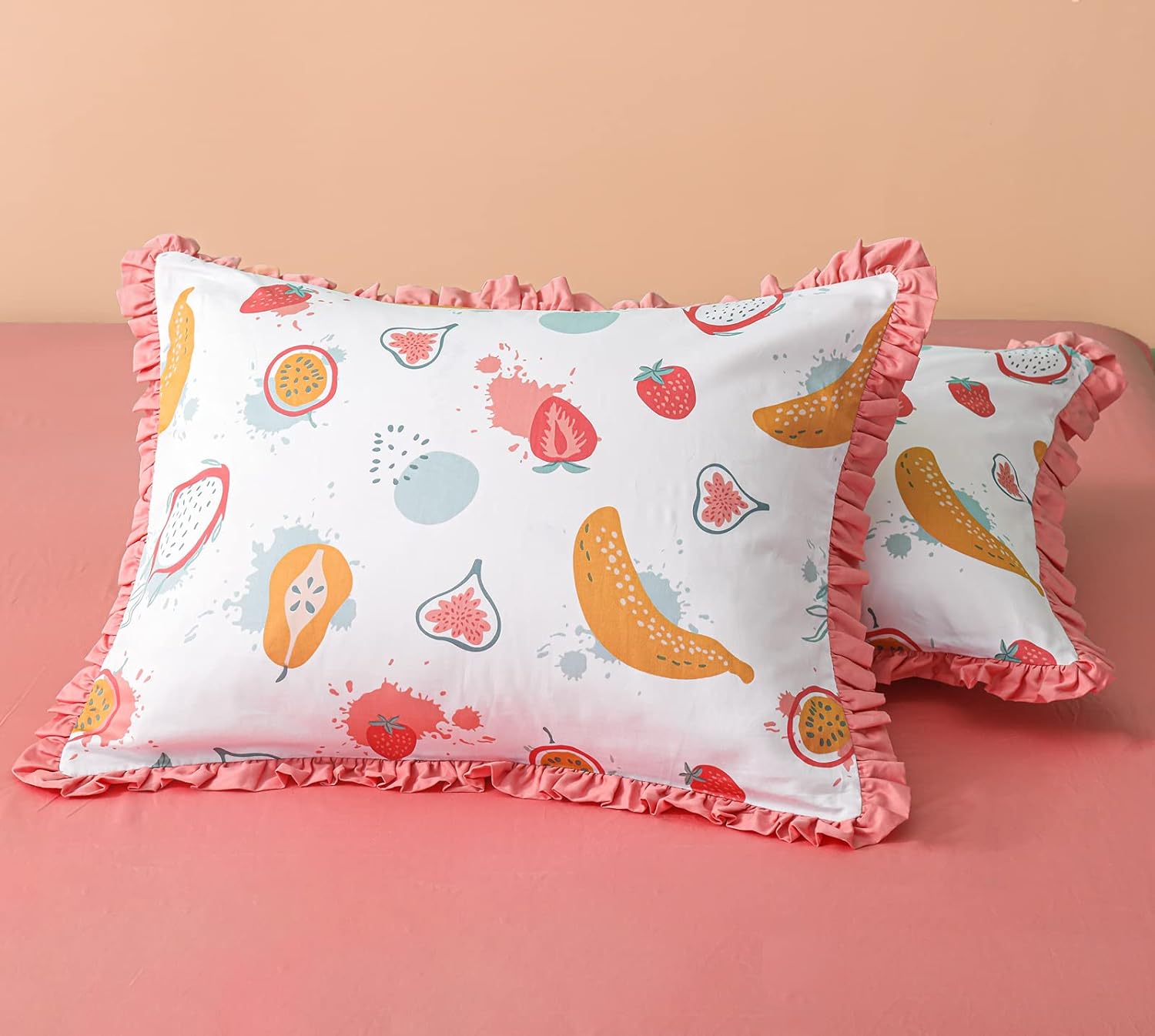 Funda de duvet 100% algodón con diseño frutal - Dulces Bed & Home