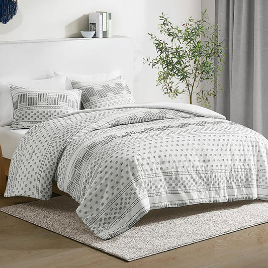 Juego de edredón de algodón con estilo boho - Dulces Bed & Home